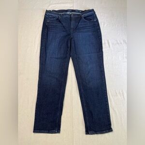 J. Jill High Rise Straight Leg Jeans 18W